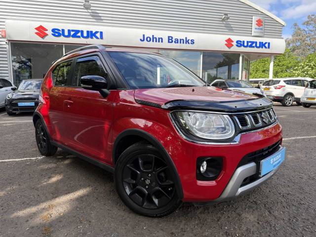 Suzuki Ignis 1.2 Dualjet 12V Hybrid SZ5 5dr Hatchback Hybrid Red