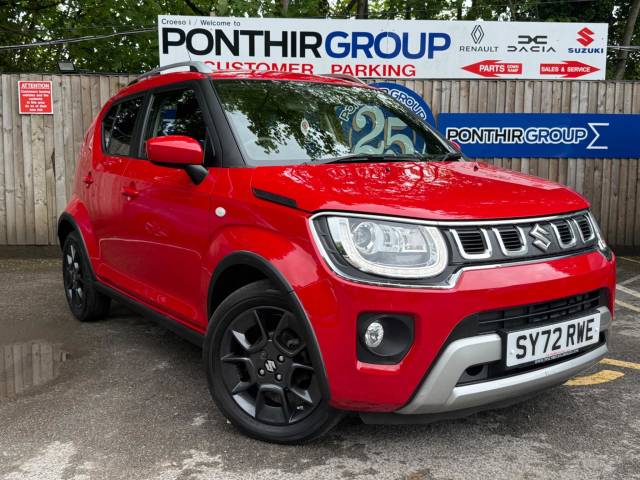 Suzuki Ignis 1.2 Dualjet 12V Hybrid SZ-T 5dr CVT Hatchback Petrol RED