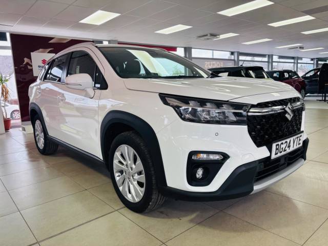 Suzuki S-Cross 1.5 Hybrid Motion 5dr AGS Hatchback Petrol/Electric Hybrid WHITE
