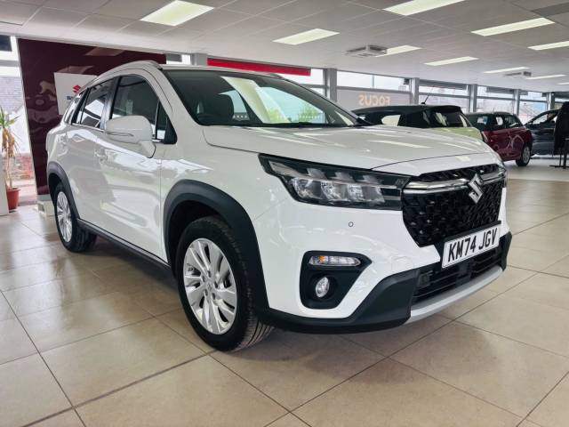 Suzuki S-Cross 1.4 Boosterjet 48V Hybrid Motion 5dr Hatchback Petrol WHITE