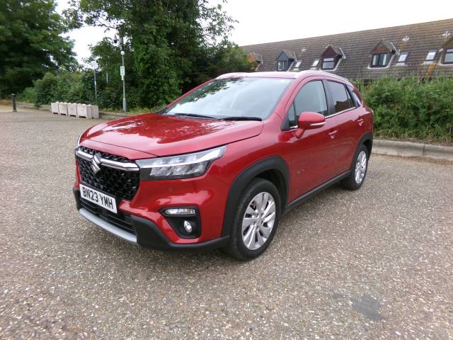 Suzuki S-Cross 1.4 Boosterjet 48V Hybrid Motion 5dr Hatchback Petrol Red