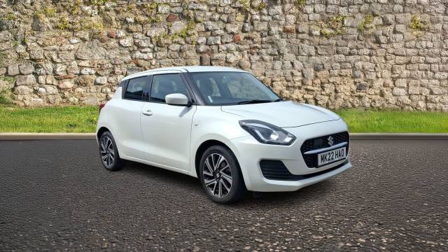 Suzuki Swift 1.2 Dualjet MHEV SZ-L Hatchback 5dr Petrol Hybrid Manual Euro 6 (s/s) (83 ps) Hatchback Hybrid White