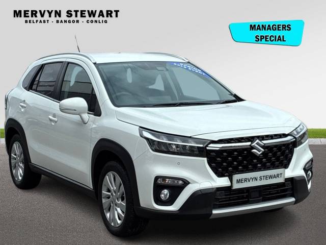 Suzuki S-Cross 1.4 Boosterjet Mhev Motion Hatchback Hybrid White