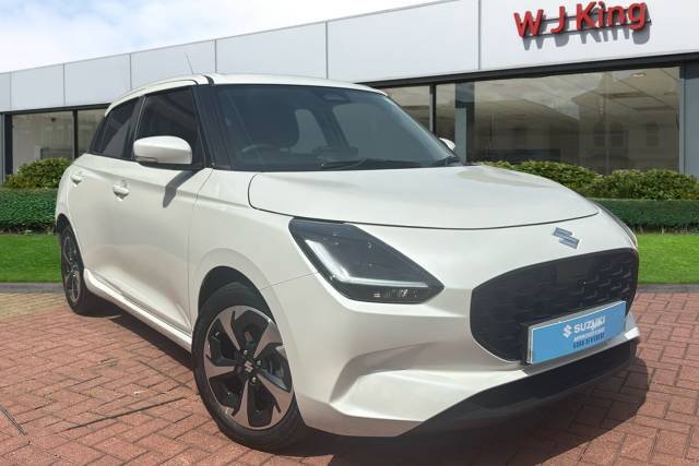 Suzuki Swift 1.2 Mhev Ultra Hatchback 5dr Petrol Hybrid CVT Euro 6 (s/s) (82 Ps) Hatchback Petrol Pearl - Pure white