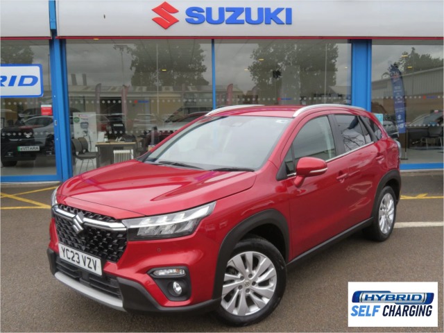 Suzuki S-Cross 1.4 Boosterjet MHEV Motion SUV 5dr Petrol Hybrid Manual Euro 6 (s/s) (129 ps) SUV Hybrid Red