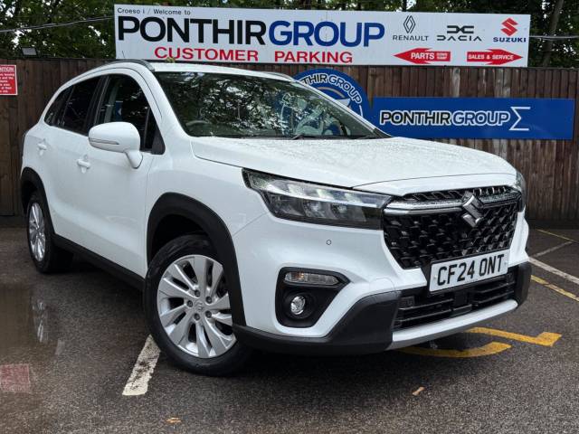 Suzuki S-Cross 1.5 Hybrid Motion 5dr AGS Hatchback Petrol/Electric Hybrid WHITE