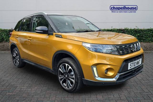 Suzuki Vitara 1.4 Boosterjet 48V Hybrid SZ5 5dr SUV Petrol Yellow