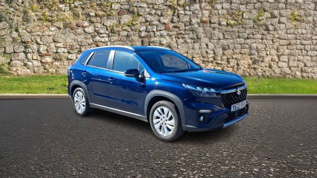 Suzuki S-Cross 1.4 Boosterjet MHEV Motion SUV 5dr Petrol Hybrid Manual Euro 6 (s/s) (129 ps) SUV Hybrid Blue