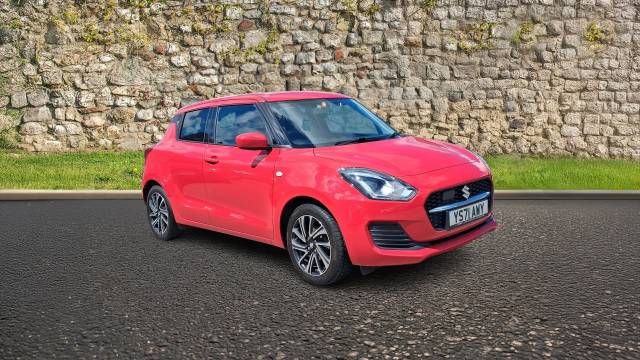 Suzuki Swift 1.2 Dualjet MHEV SZ-L Hatchback 5dr Petrol Hybrid Manual Euro 6 (s/s) (83 ps) Hatchback Hybrid Red