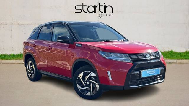 Suzuki Vitara 1.4 Boosterjet MHEV Ultra ALLGRIP Euro 6 (s/s) 5dr SUV Hybrid RED WITH A BLACK ROOF