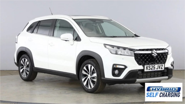 Suzuki S-Cross 1.4 Boosterjet MHEV Ultra SUV 5dr Petrol Hybrid Manual ALLGRIP Euro 6 (s/s) (129 ps) SUV Hybrid White