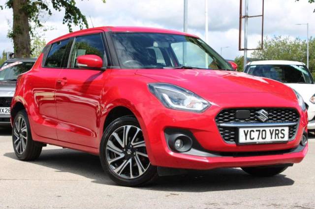 Suzuki Swift 1.2 Dualjet 83 12V Hybrid SZ5 ALLGRIP 5dr Hatchback Hybrid Red