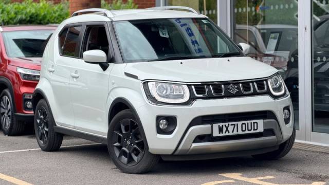 Suzuki Ignis 1.2 Dualjet MHEV SZ-T Hatchback 5dr Petrol Hybrid Manual Euro 6 (s/s) (83 ps) Hatchback Hybrid White