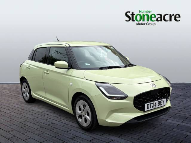 Suzuki Swift 1.2 MHEV Motion Euro 6 (s/s) 5dr Hatchback Hybrid Yellow