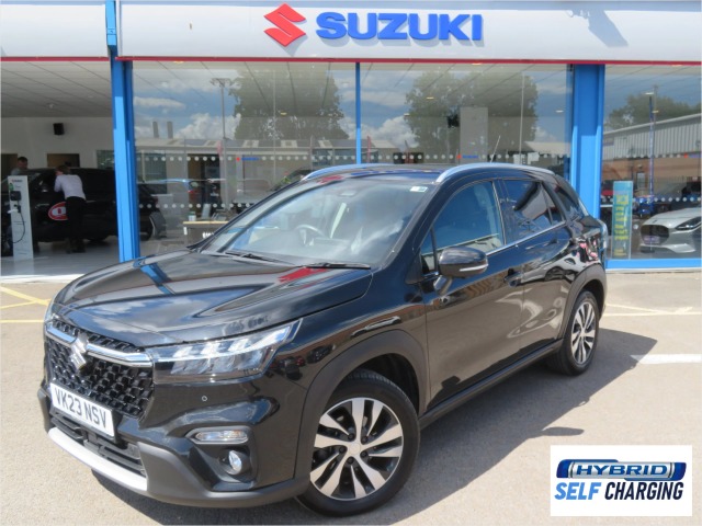 Suzuki S-Cross 1.4 Boosterjet MHEV Ultra SUV 5dr Petrol Hybrid Manual ALLGRIP Euro 6 (s/s) (129 ps) SUV Hybrid Black