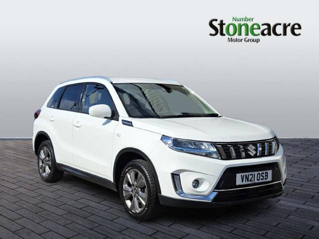Suzuki Vitara 1.4 Boosterjet 48V Hybrid SZ-T 5dr Hatchback Hybrid White