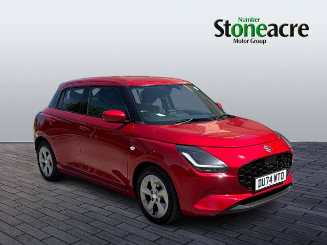 Suzuki Swift 1.2 MHEV Motion Euro 6 (s/s) 5dr Hatchback Hybrid Red