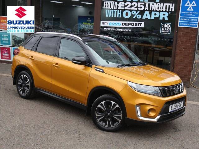 Suzuki Vitara 1.4 Boosterjet 48V Hybrid SZ5 5dr Auto Hatchback Petrol YELLOW