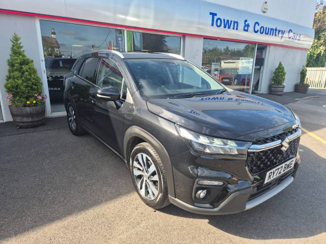 Suzuki S-Cross 1.4 Boosterjet MHEV Ultra SUV 5dr Petrol Hybrid Manual ALLGRIP Euro 6 (s/s) (129 ps) Sports Utility Vehicle Hybrid Black