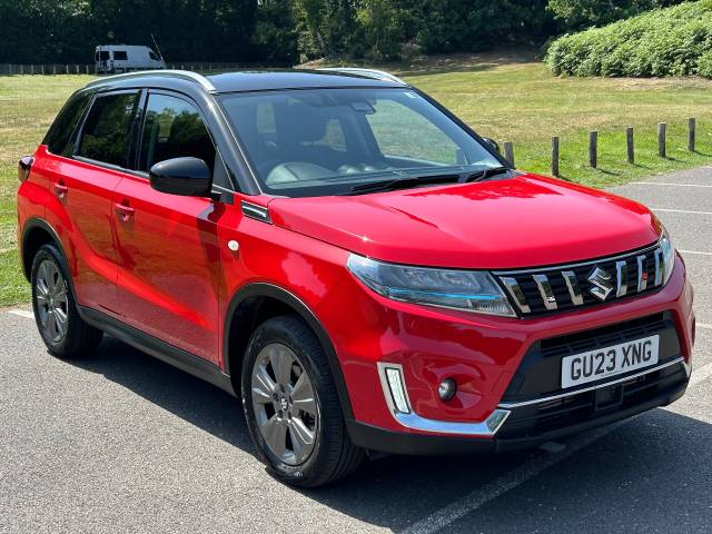 Suzuki Vitara 1.4 Boosterjet MHEV SZ-T SUV 5dr Petrol Hybrid Manual Euro 6 (s/s) (129 ps) Sports Utility Vehicle Hybrid Red