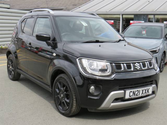 Suzuki Ignis 1.2 Dualjet MHEV SZ-T Hatchback 5dr Petrol Hybrid CVT Euro 6 (s/s) (83 ps) Hatchback Hybrid Black