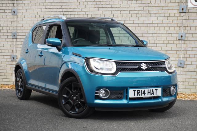 Suzuki Ignis 1.2 Dualjet SZ5 Hatchback Petrol Neon Blue / Black