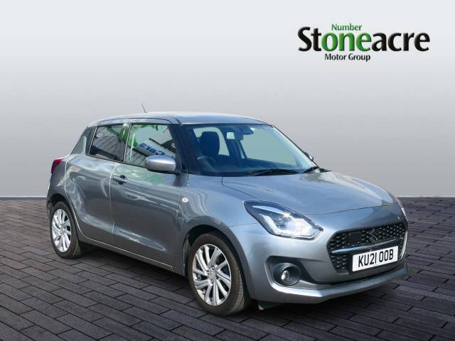 Suzuki Swift 1.2 Dualjet 83 12V Hybrid SZ-T 5dr Auto Hatchback Hybrid Silver