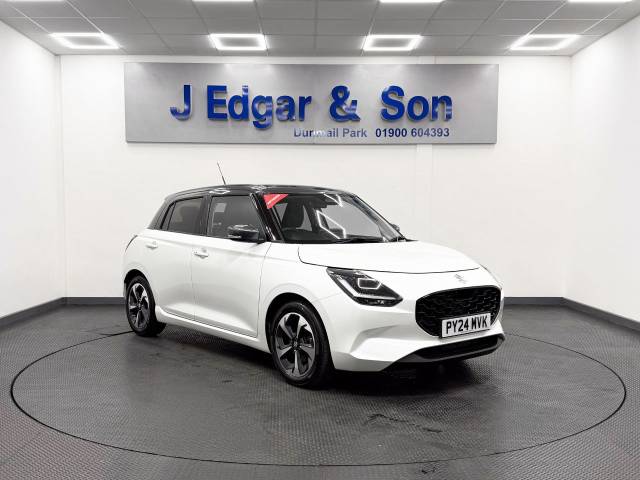 Suzuki Swift 1.2 Mild Hybrid Ultra 5dr CVT Hatchback Petrol White