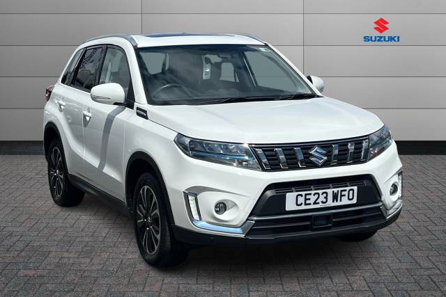 Suzuki Vitara 1.4 Boosterjet 48V Hybrid SZ5 5dr Estate Petrol White