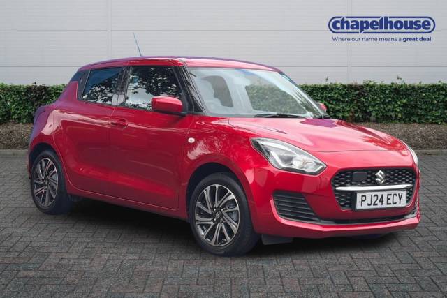 Suzuki Swift 1.2 Dualjet 83 12V Hybrid SZ-L 5dr Hatchback Petrol Red