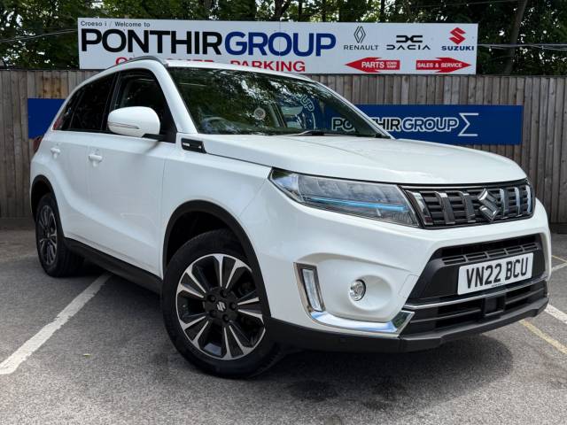 Suzuki Vitara 1.5 Hybrid SZ5 ALLGRIP 5dr AGS Hatchback Petrol/Electric Hybrid WHITE