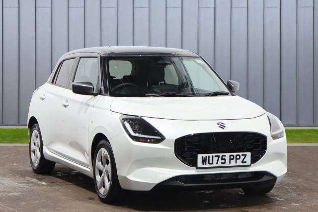 Suzuki Swift 1.2 Mild Hybrid Motion 5dr CVT Hatchback Petrol WHITE