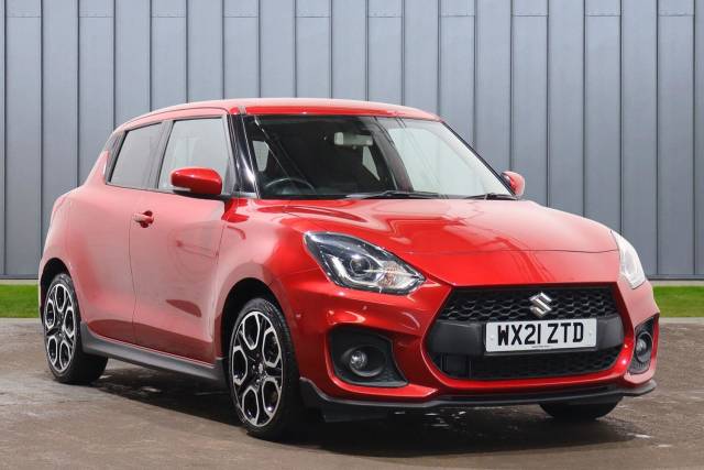 Suzuki Swift 1.4 Boosterjet 48V Hybrid Sport 5dr Hatchback Petrol RED