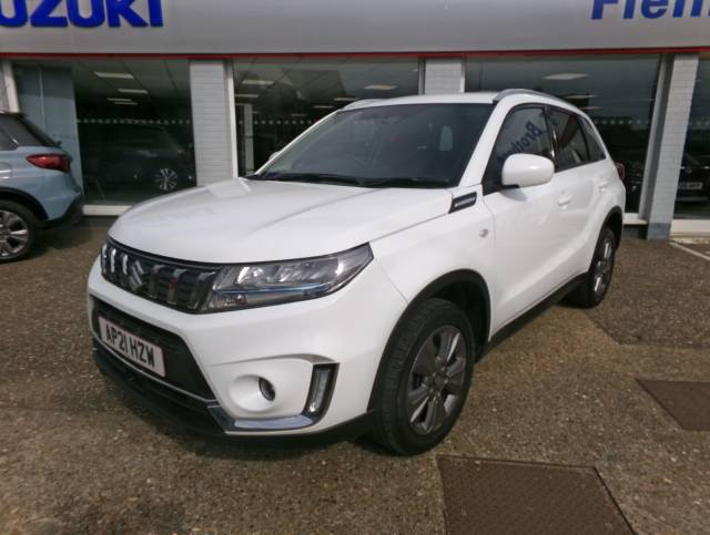 Suzuki Vitara 1.4 Boosterjet 48V Hybrid SZ-T 5dr Hatchback Petrol White
