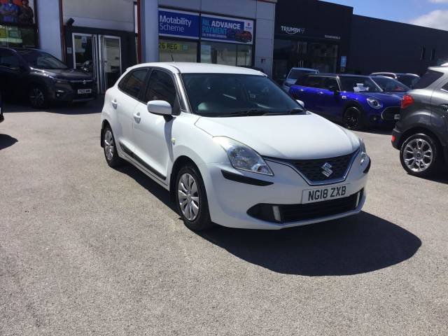 Suzuki Baleno 1.2 Dualjet SZ3 Hatchback 5dr Petrol Manual Euro 6 (90 ps) Hatchback Petrol White