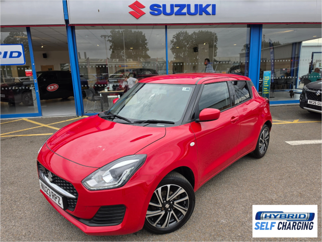 Suzuki Swift 1.2 Dualjet MHEV SZ-L Hatchback 5dr Petrol Hybrid Manual Euro 6 (s/s) (83 ps) Hatchback Hybrid Red