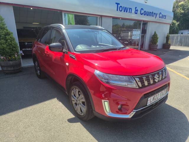 Suzuki Vitara 1.4 Boosterjet MHEV SZ-T SUV 5dr Petrol Hybrid Auto Euro 6 (s/s) (129 ps) Sports Utility Vehicle Hybrid Red