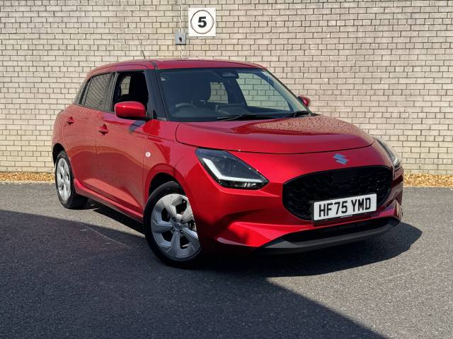 Suzuki Swift 1.2 Mild Hybrid Motion Hatchback Petrol Burning Red Pearl