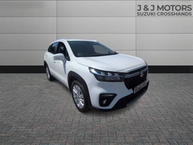 Suzuki S-Cross 1.4 Boosterjet 48V Hybrid Motion 5dr Hatchback Petrol White