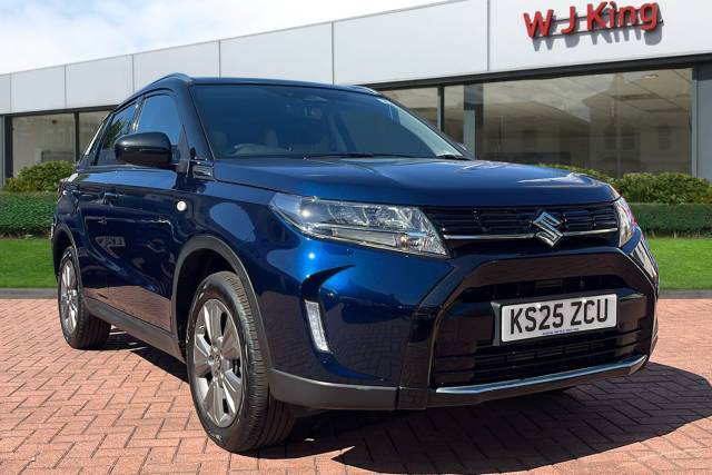 Suzuki Vitara 1.4 Boosterjet Mhev Motion Suv 5dr Petrol Hybrid Manual Euro 6 (s/s) (129 Ps) Suv Petrol Two tone metallic - Sphere blue pearl/Cosmic black pearl