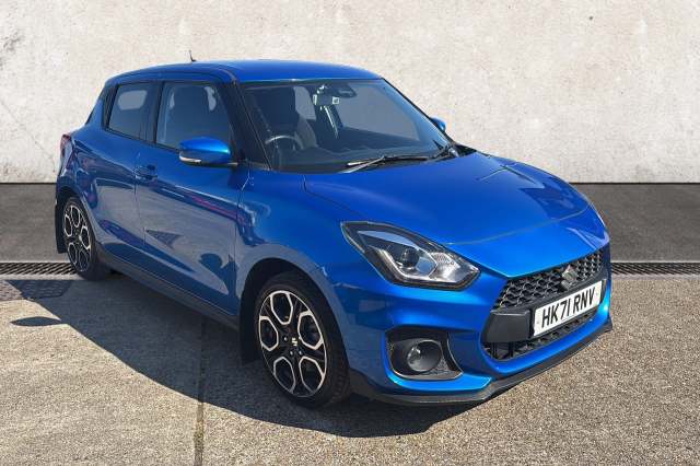 Suzuki Swift 1.4 Boosterjet MHEV Sport Hatchback 5dr Petrol Hybrid Manual Euro 6 (s/s) (129 ps) Hatchback Petrol Hybrid Blue