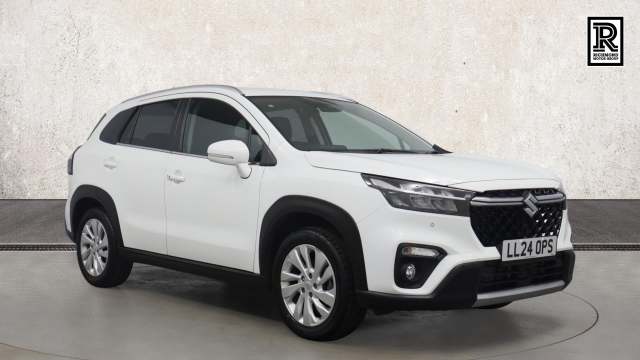 Suzuki S-Cross 1.4 Boosterjet MHEV Motion SUV 5dr Petrol Hybrid Manual Euro 6 (s/s) (129 ps) SUV Petrol Hybrid White