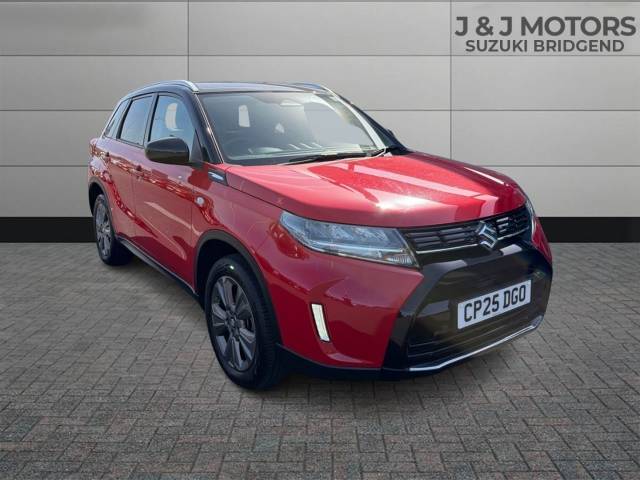 Suzuki Vitara 1.4 Boosterjet Mild Hybrid Motion 5dr Hatchback Petrol Red