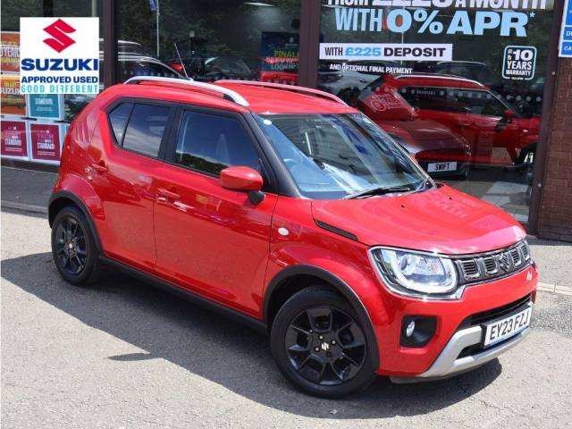 Suzuki Ignis 1.2 Dualjet 12V Hybrid SZ-T 5dr CVT Hatchback Petrol RED