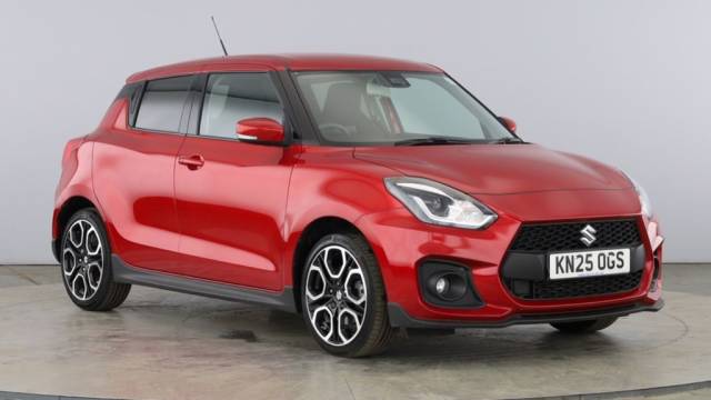 Suzuki Swift 1.4 Boosterjet 48V Hybrid Sport 5dr Hatchback Hybrid Red