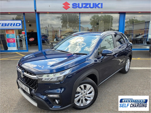 Suzuki S-Cross 1.4 Boosterjet MHEV Motion SUV 5dr Petrol Hybrid Manual Euro 6 (s/s) (129 ps) SUV Hybrid Blue