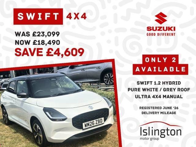 Suzuki Swift 1.2 Hatchback Ultra ALLGRIP Hatchback Petrol
