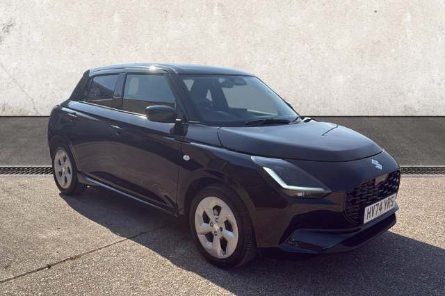 Suzuki Swift 1.2 MHEV Motion Hatchback 5dr Petrol Hybrid Manual Euro 6 (s/s) (82 ps) Hatchback Petrol Hybrid Black