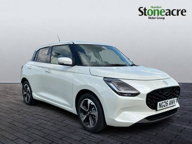 Suzuki Swift 1.2 MHEV Ultra Euro 6 (s/s) 5dr Hatchback Hybrid White