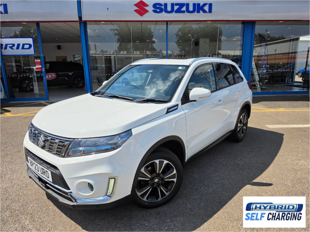 Suzuki Vitara 1.4 Boosterjet MHEV SZ5 SUV 5dr Petrol Hybrid Manual ALLGRIP Euro 6 (s/s) (129 ps) SUV Hybrid White